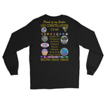 USS Constellation (CV-64) 1988-89 "Patched out" Long Sleeve Cruise Shirt - FAMILY