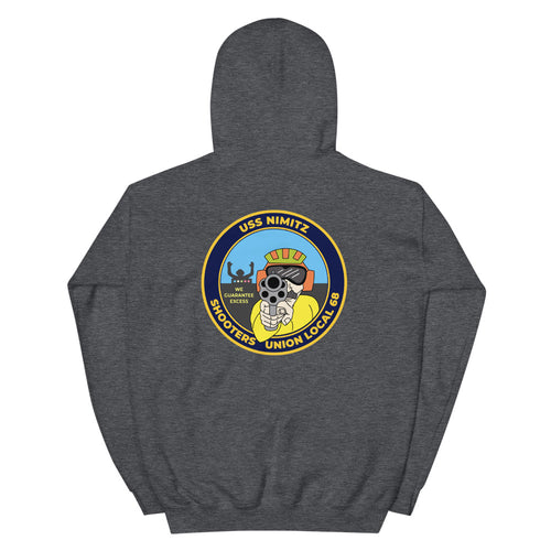 USS Nimitz (CVN-68) Shooters Union Local 68 Hoodie