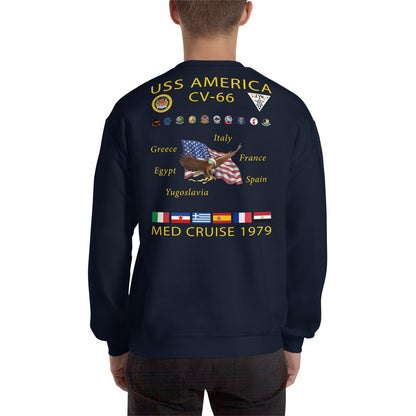 USS America (CV-66) 1979 Cruise Sweatshirt