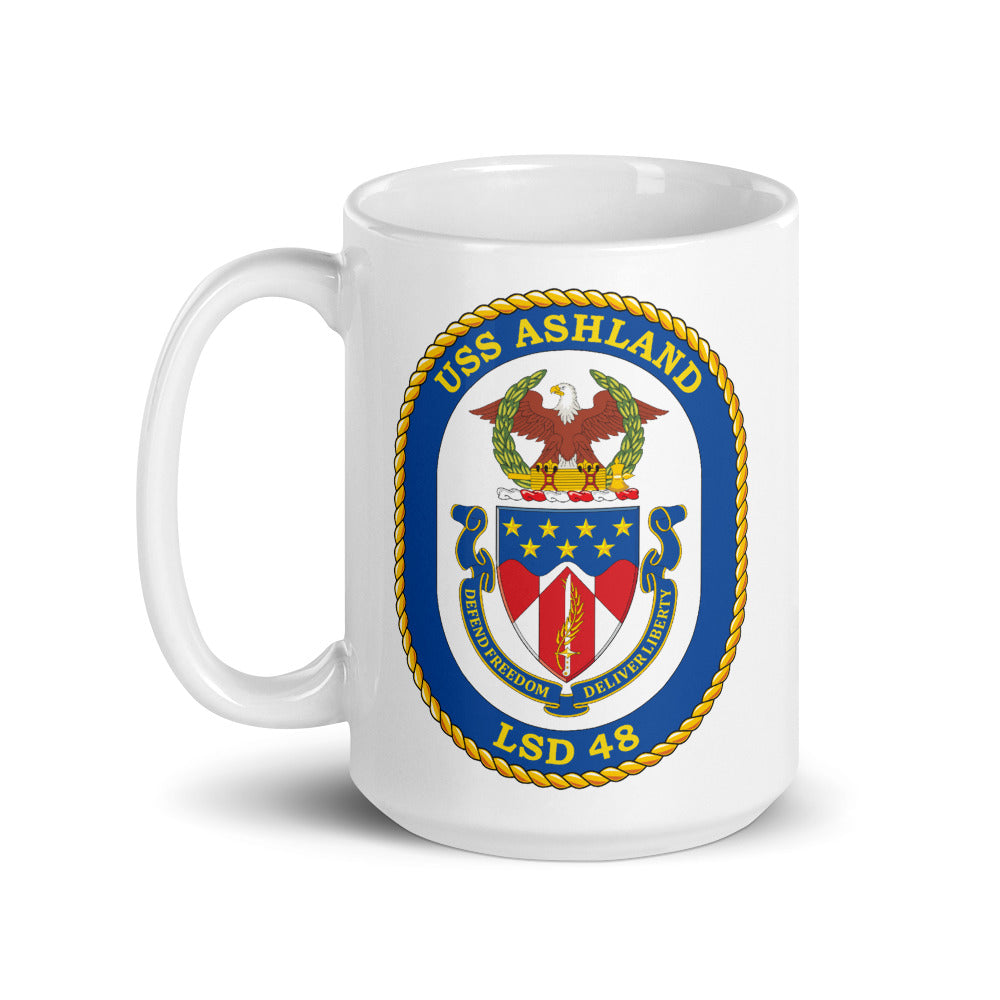 USS Ashland (LSD-48) Ship's Crest Mug