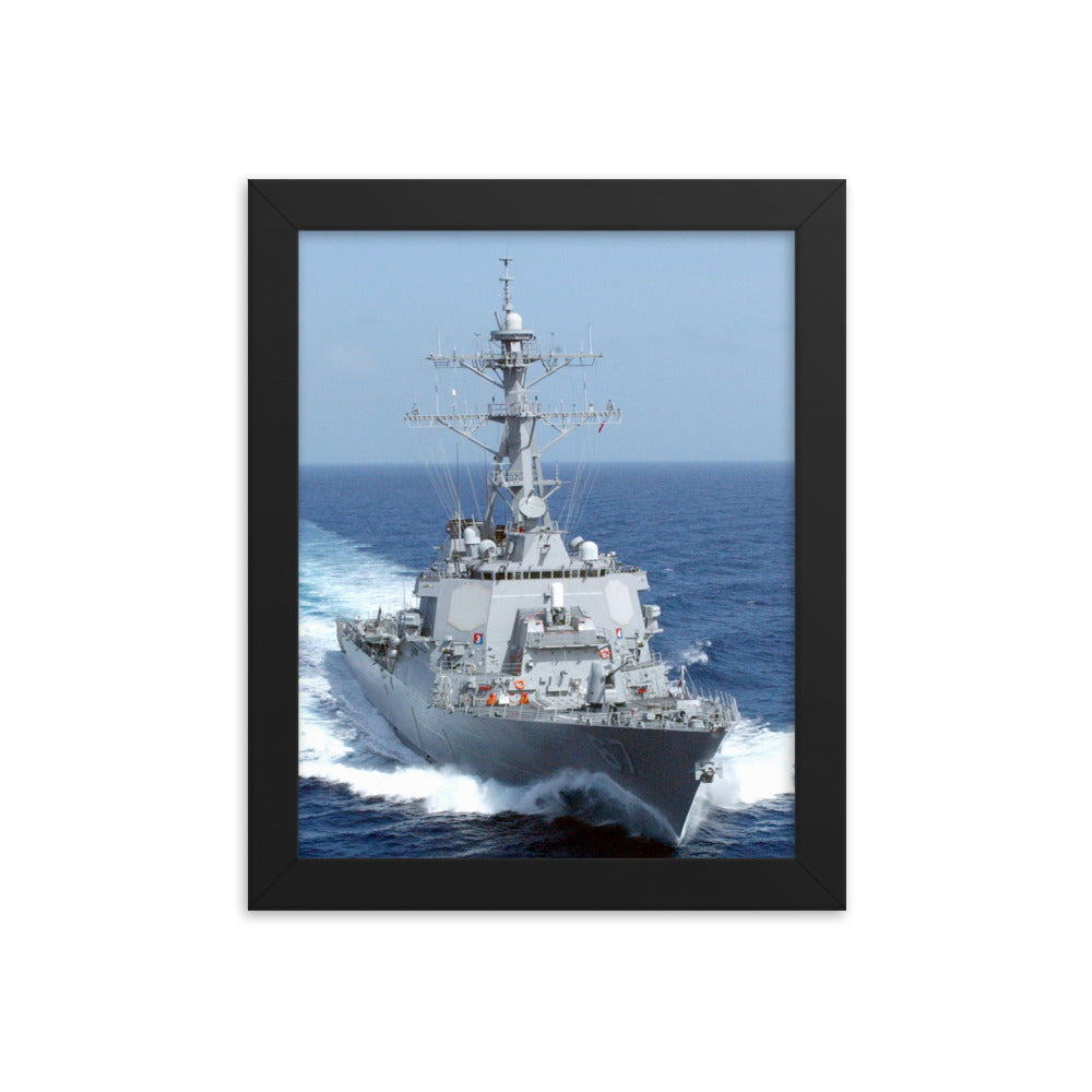 USS Cole (DDG-67) Framed Ship Photo