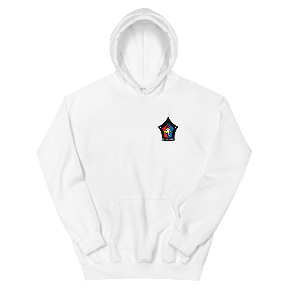 USS Mars (AFS-1) Ship's Crest Hoodie