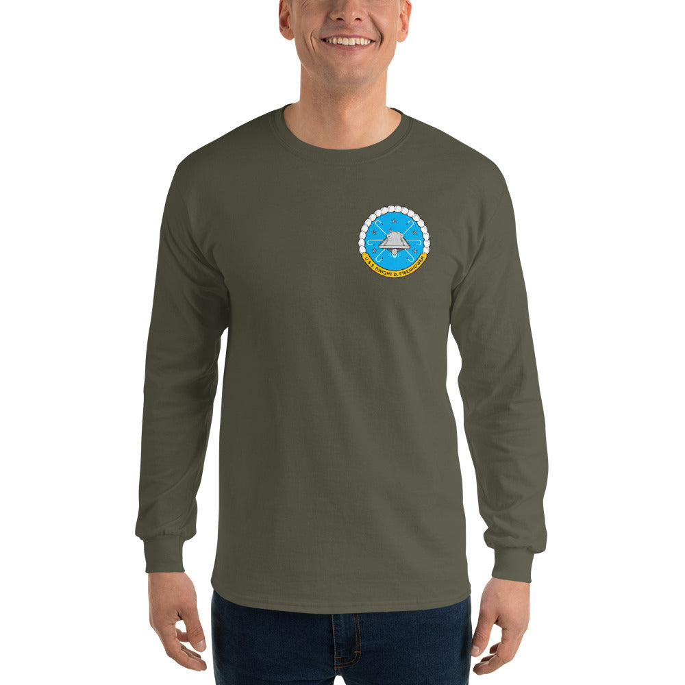 USS Dwight D. Eisenhower (CVN-69) 1982 Long Sleeve Cruise Shirt