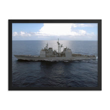 Load image into Gallery viewer, USS Lake Champlain (CG-57) Framed Ship Photo