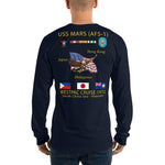 USS Mars (AFS-1) 1972 Long Sleeve Cruise Shirt