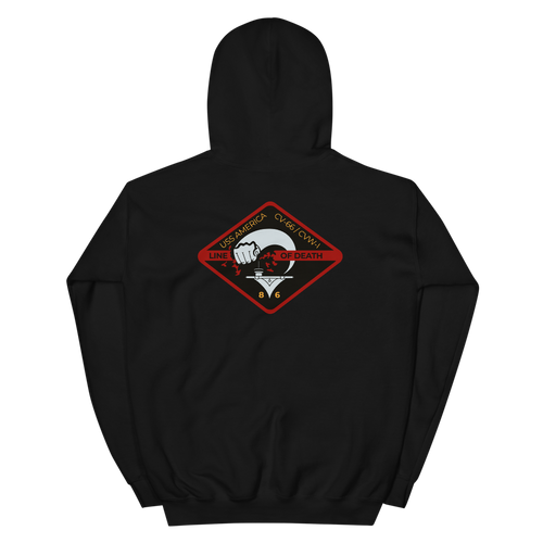 USS America (CV-66) '86 Line of Death - Special Edition Hoodie