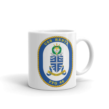 USS Rentz (FFG-46) Ship's Crest Mug