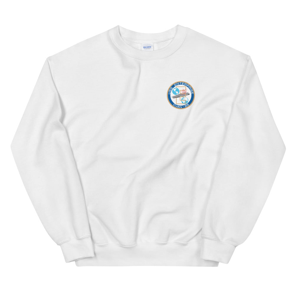 USS Enterprise (CVAN-65) Ship's Crest Sweatshirt