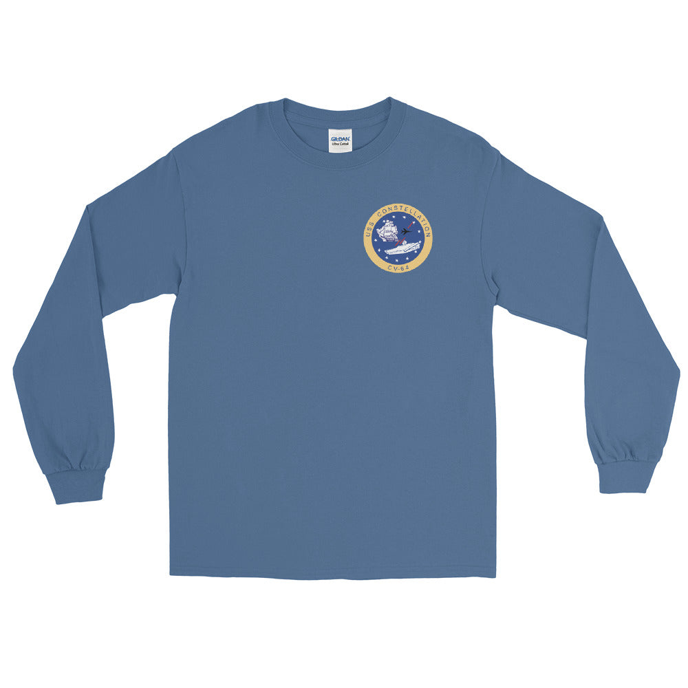 USS Constellation (CV-64) 1997 Long Sleeve Cruise Shirt - FAMILY