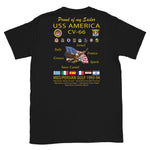 USS America (CV-66) 1993-94 Cruise Shirt - FAMILY