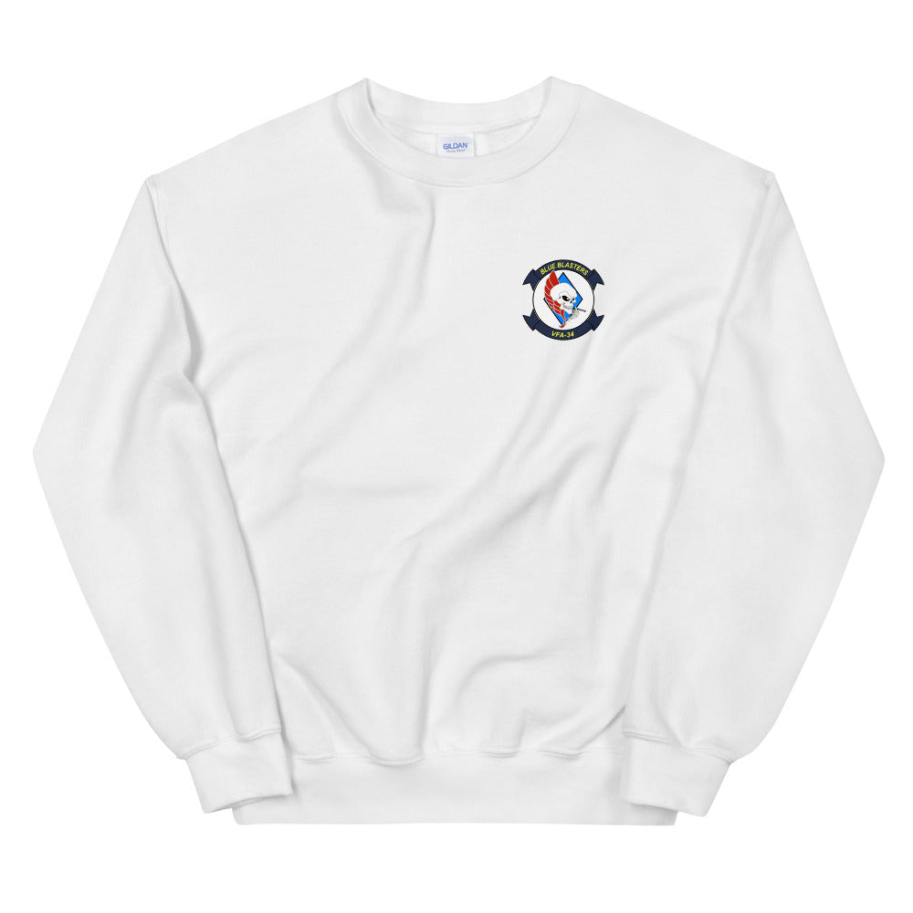VFA-34 Blue Blasters Squadron Crest Sweatshirt