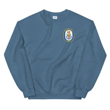 Load image into Gallery viewer, USS Russell (DDG-59) Ship&#39;s Crest Sweatshirt