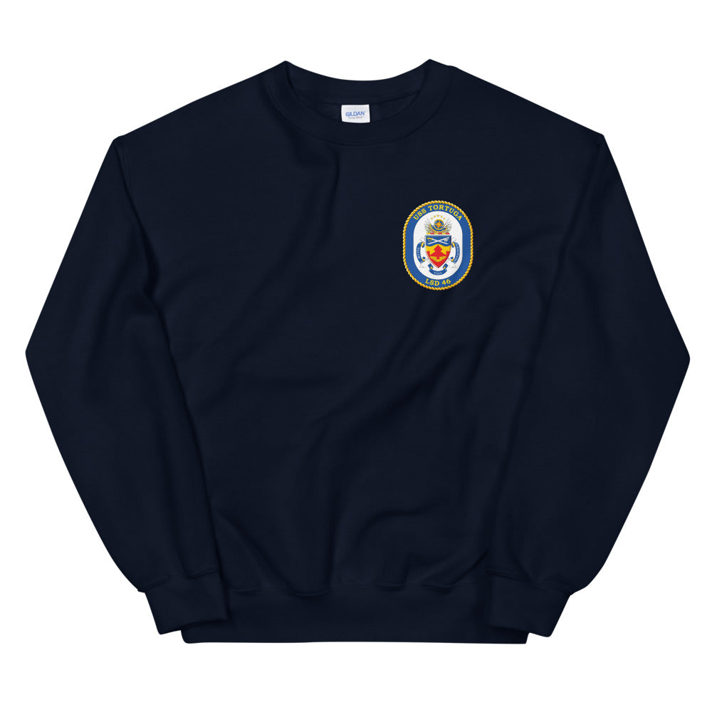 USS Tortuga (LSD-46) Ship's Crest Sweatshirt