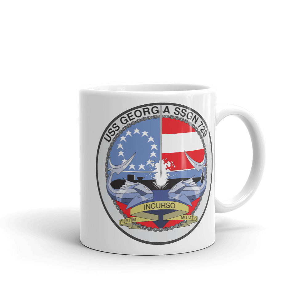 USS Georgia (SSGN-729) Ship's Crest Mug