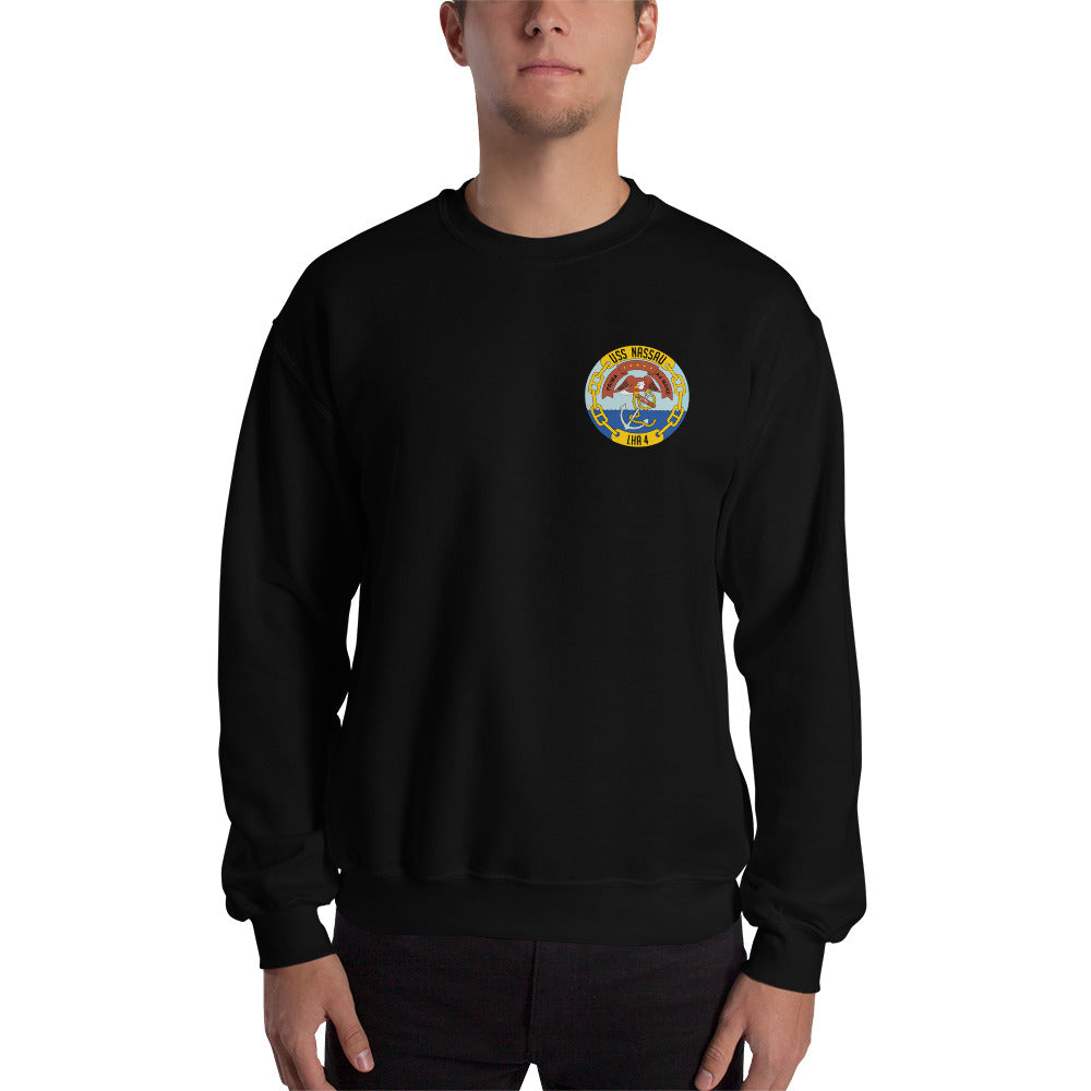 USS Nassau (LHA-4) 1989 Cruise Sweatshirt