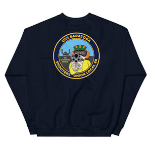 USS Saratoga (CV-60) Shooters Union Local 60 Sweatshirt
