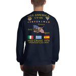 USS America (CV-66) 1976 Cruise Sweatshirt