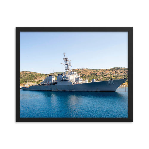 USS Laboon (DDG-58) Framed Ship Photo