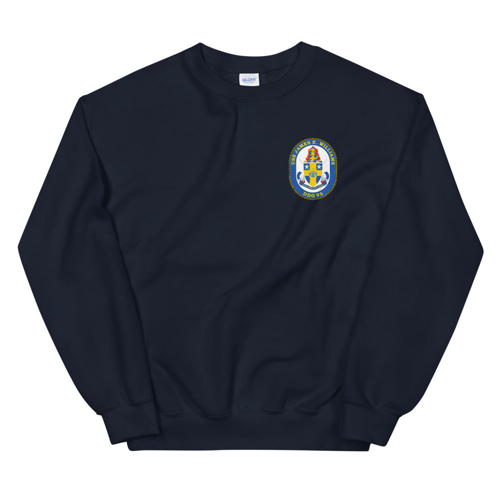 USS James E. Williams (DDG-95) Ship's Crest Sweatshirt