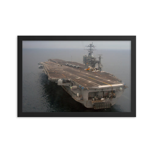 USS Theodore Roosevelt (CVN-71) Framed Ship Photo