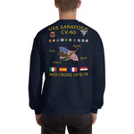 USS Saratoga (CV-60) 1978-79 Cruise Sweatshirt