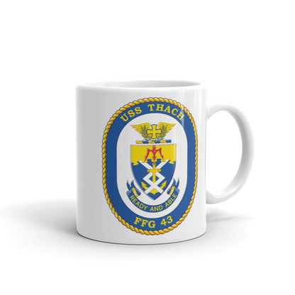 USS Thach (FFG-43) Ship's Crest Mug