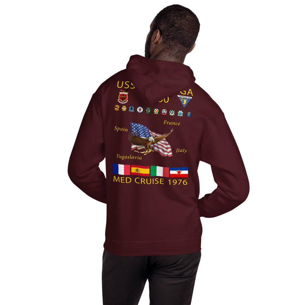 USS Saratoga (CV-60) 1976 Cruise Hoodie