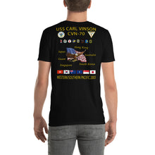 Load image into Gallery viewer, USS Carl Vinson (CVN-70) 2003 Cruise Shirt