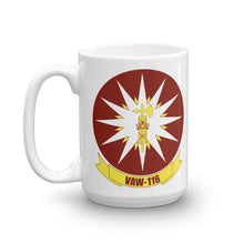 Load image into Gallery viewer, VAW-116 Sun Kings Squadron Crest Mug