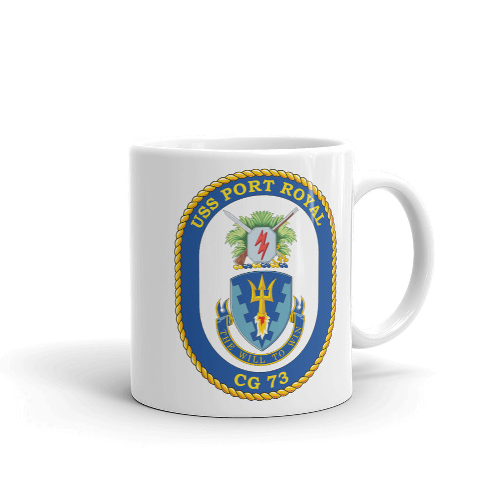 USS Port Royal (CG-73) Ship's Crest Mug