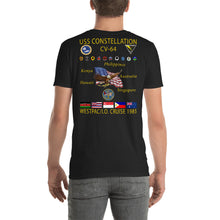 Load image into Gallery viewer, USS Constellation (CV-64) 1985 Cruise Shirt
