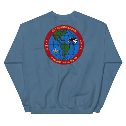 USS Constellation (CV-64) Around the Horn '93 Sweatshirt