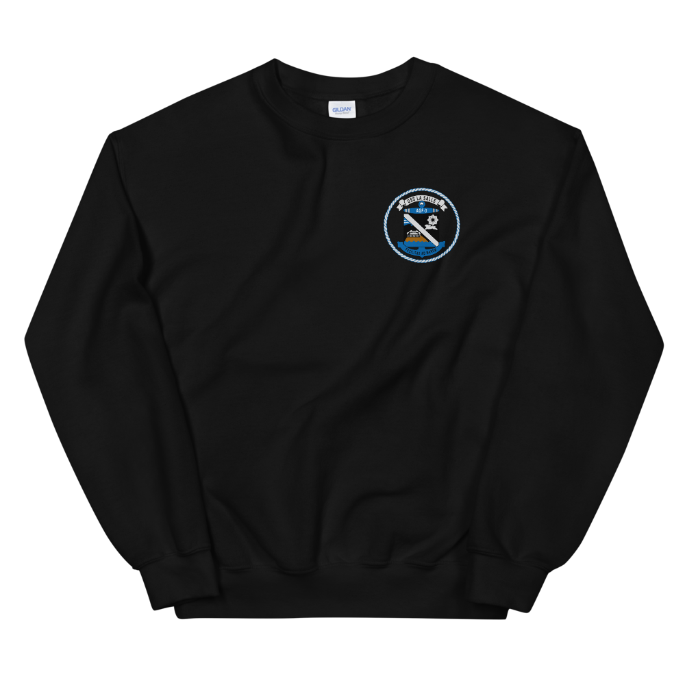 USS LASALLE (AGF-3) Custom Cruise Sweatshirt