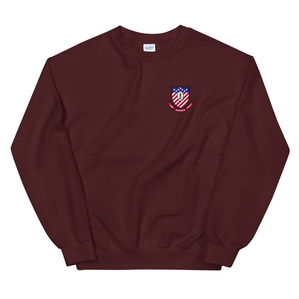 USS Ranger (CVA-61) Ship's Crest Sweatshirt