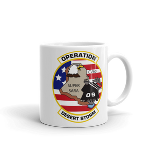 USS Saratoga (CV-60) Desert Storm Mug