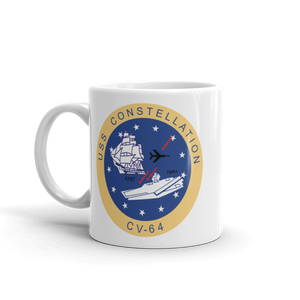 USS Constellation (CV-64) Farewell Cruise Mug