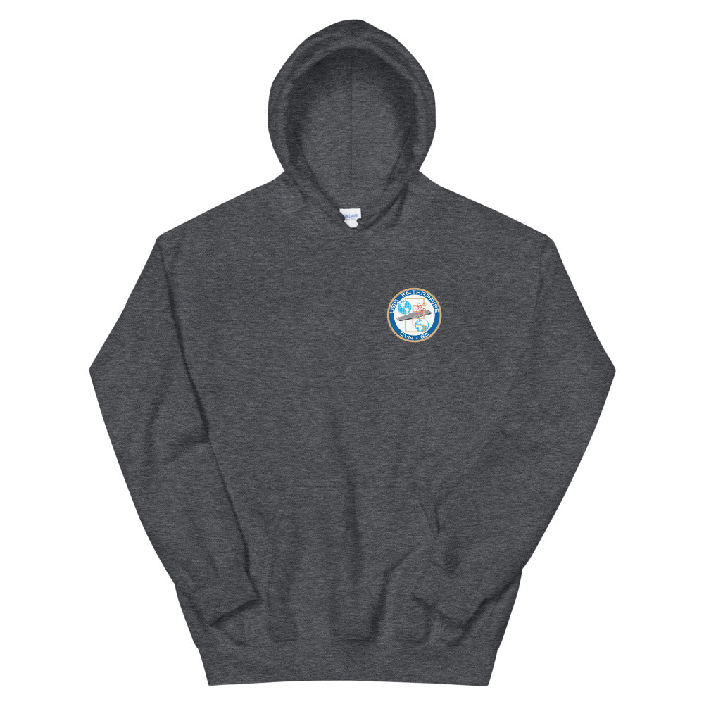 USS Enterprise (CVN-65) Ship's Crest Hoodie