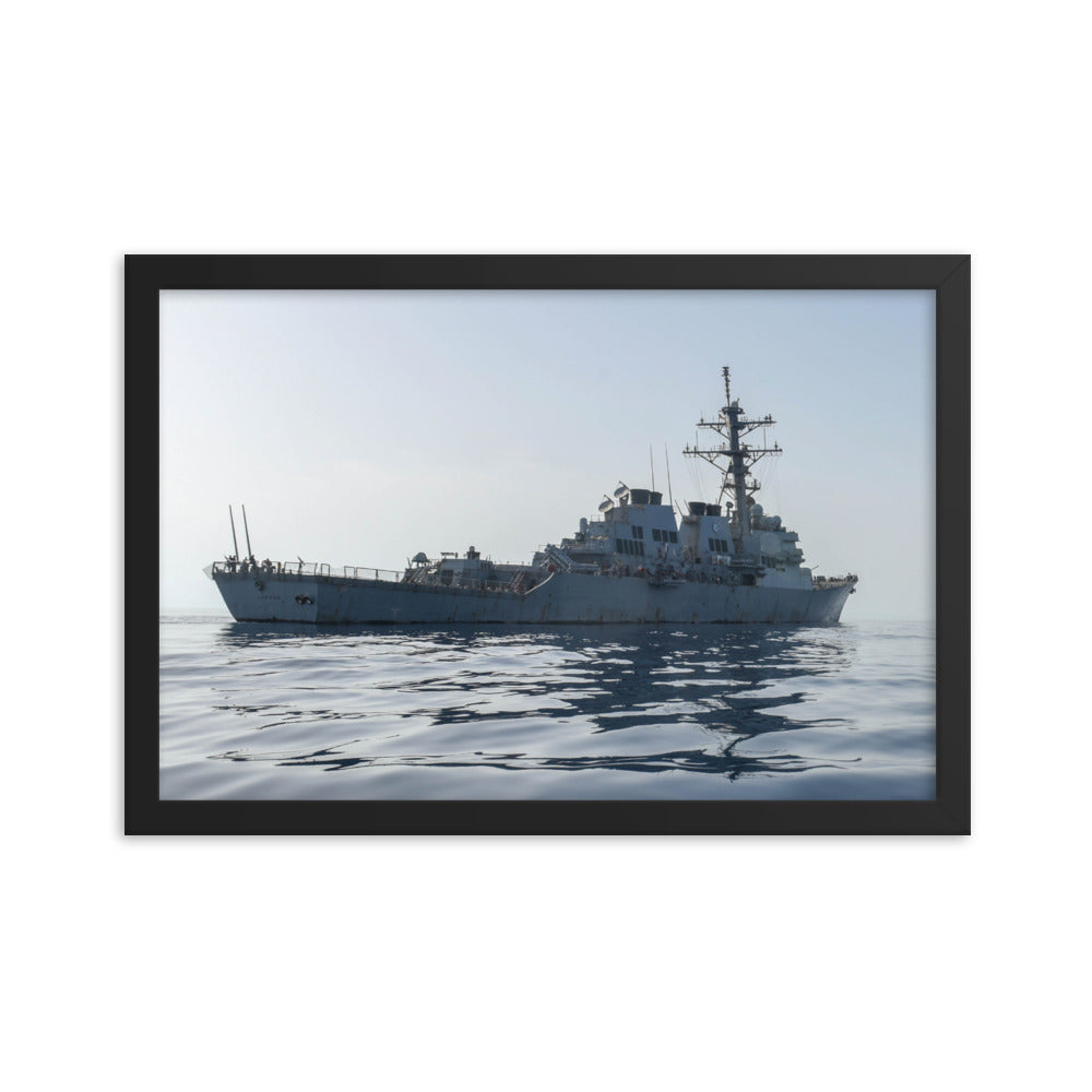 USS Laboon (DDG-58) Framed Ship Photo