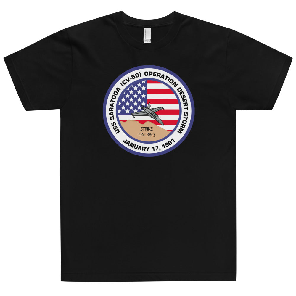 USS Saratoga (CV-60) Operation Desert Storm T-Shirt