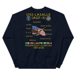 USS LASALLE (AGF-3) Custom Cruise Sweatshirt