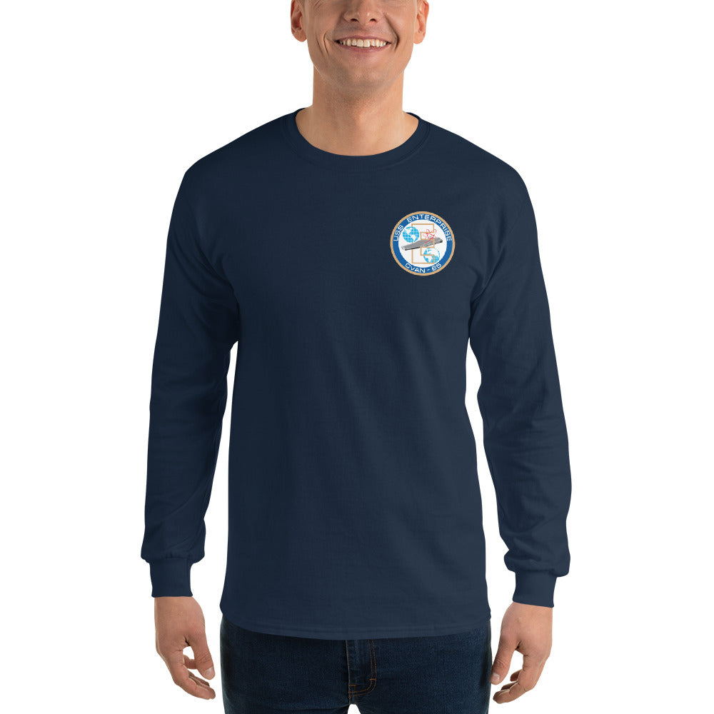 USS Enterprise (CVAN-65) 1969 Long Sleeve Cruise Shirt