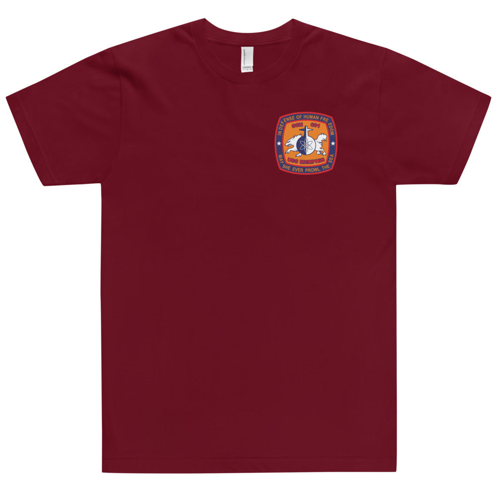 USS Memphis (SSN-691) Ship's Crest Shirt