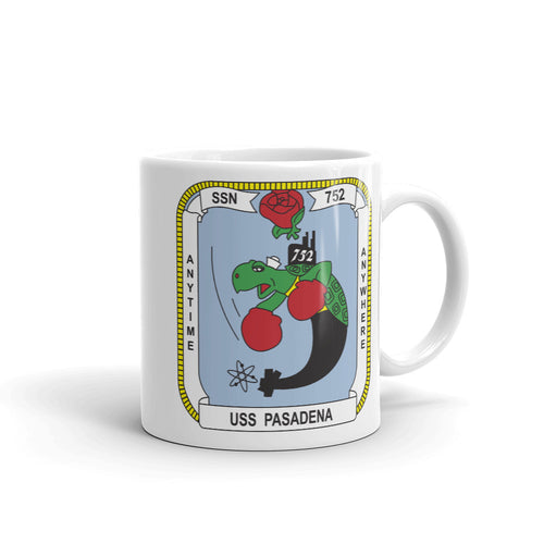 USS Pasadena (SSN-752) Ship's Crest Mug