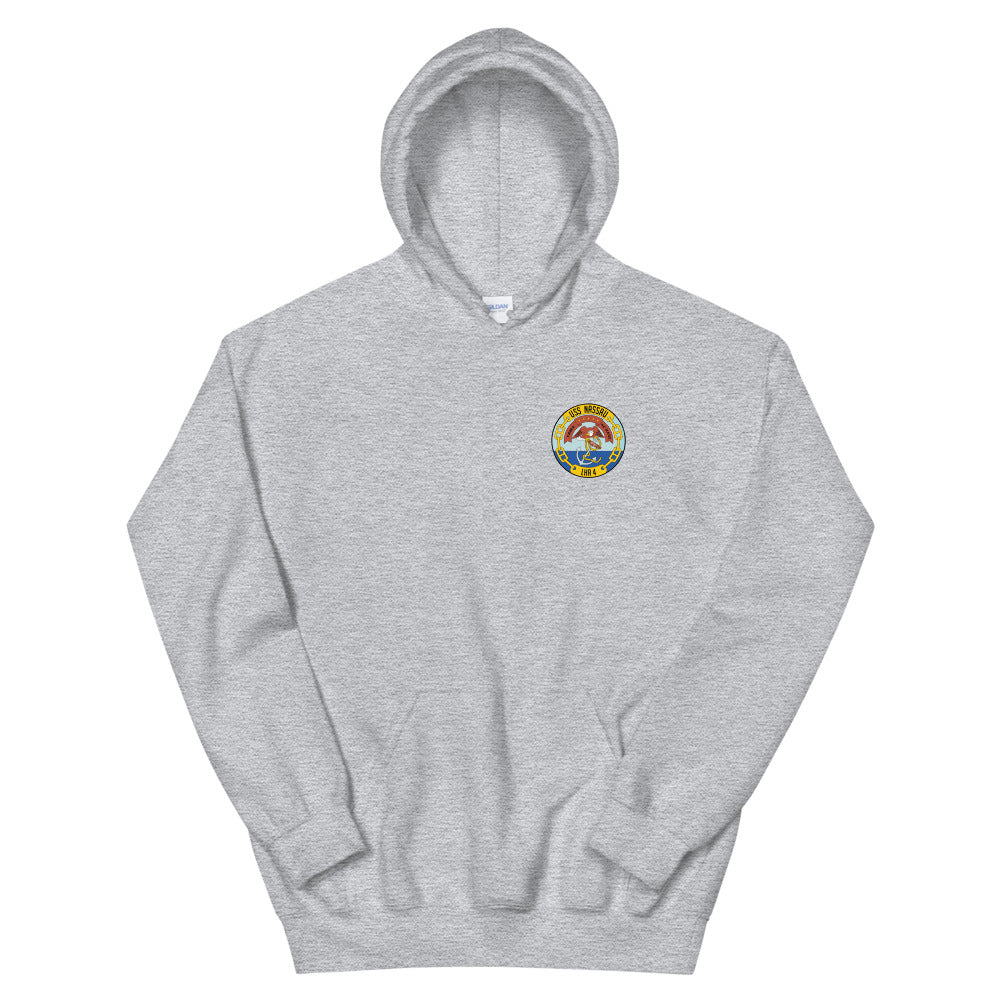 USS Nassau (LHA-4) Ship's Crest Hoodie