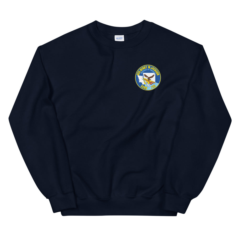 USS Henry M. Jackson (SSBN-730) Ship's Crest Sweatshirt