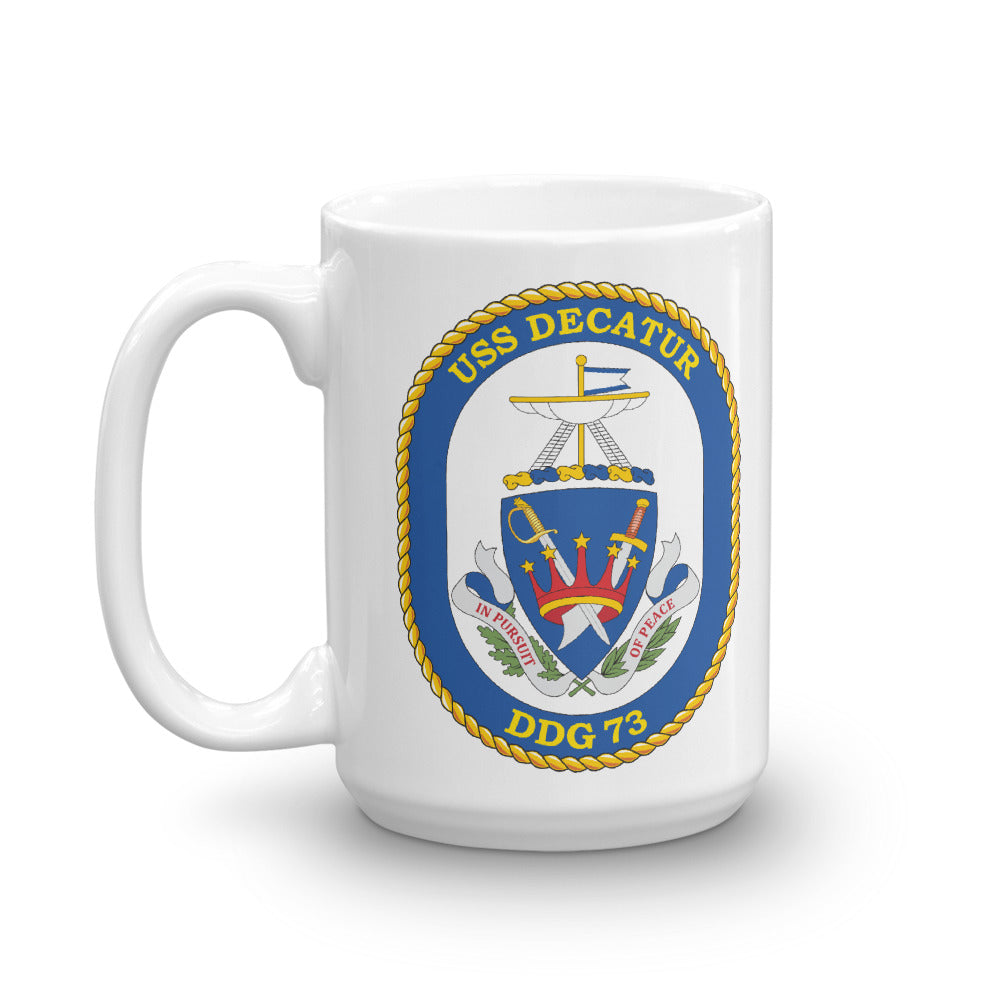 USS Decatur (DDG-73) Ship's Crest Mug