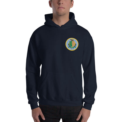 USS Dale (CG-19) 1983-84 Caribbean Cruise Hoodie