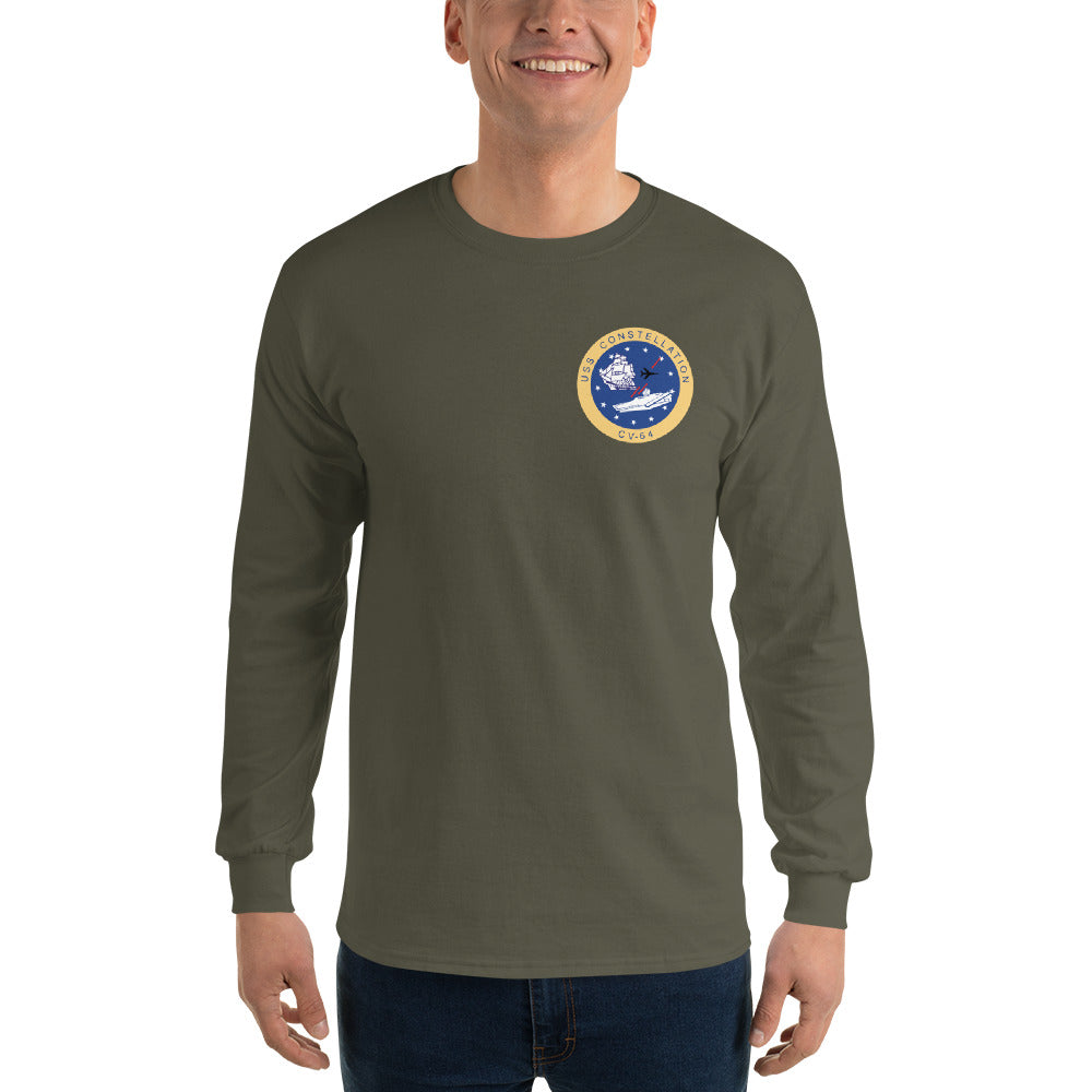 USS Constellation (CV-64) 1978-79 Long Sleeve Cruise Shirt