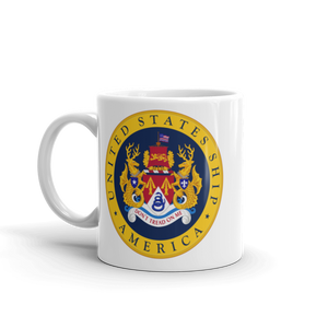 USS America (CV-66) Big Dog's Last Romp 1995-96 Mug