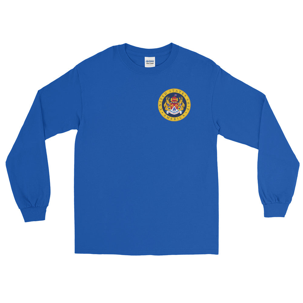 USS America (CVA-66) 1970 Long Sleeve Cruise Shirt